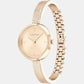 Ck Iconic Women Quartz Pink Dial Analog Stainless Steel Watch 25200183