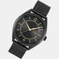 Essentials Women Quartz Black Dial Analog Mesh Watch 25200194