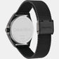Essentials Women Quartz Black Dial Analog Mesh Watch 25200194