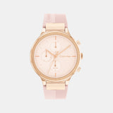 Energize Women Quartz Pink Dial Chronograph Silicone Watch 25200243