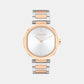 Ck Sensation Women Quartz Silver Dial Analog Stainless Steel Watch 25200251