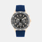 Sport For Him Men Quartz Grey Dial Chronograph Silicone Watch 25200316