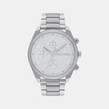 Impact Men Quartz Silver Dial Chronograph Stainless Steel Watch 25200356