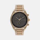 Impact Men Quartz Grey Dial Chronograph Stainless Steel Watch 25200357