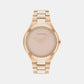 Admire Women Quartz Gold Dial Analog Stainless Steel Watch 25200368