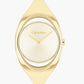 Ck Elation Women Quartz Champagne Dial Analog Stainless Steel Watch 25200391