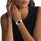 Ck Elation Women Quartz Black Dial Analog Stainless Steel Watch 25200392