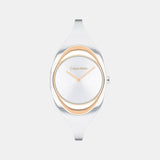 Ck Elation Women Quartz Silver Dial Analog Stainless Steel Watch 25200424