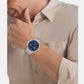Gauge Men Quartz Blue Dial Multi-Function Stainless Steel Watch 25200438