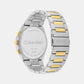 Distinguish Men Quartz Brown Dial Multi-Function Stainless Steel Watch 25200442