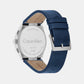 Distinguish Men Quartz Grey Dial Multi-Function Leather Watch 25200444