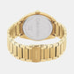 Progress Men Quartz Gold Dial Analog Stainless Steel Watch 25200447
