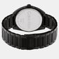 Progress Men Quartz Black Dial Analog Stainless Steel Watch 25200448