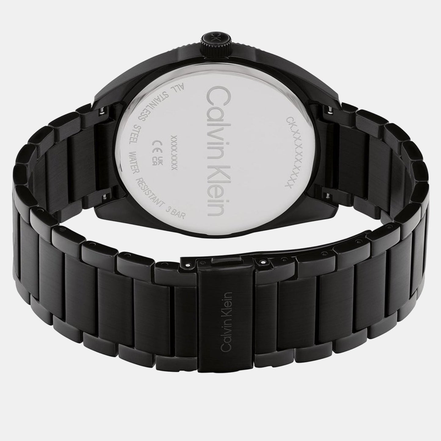 Progress Men Quartz Black Dial Analog Stainless Steel Watch 25200448