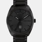 Progress Men Quartz Black Dial Analog Stainless Steel Watch 25200448