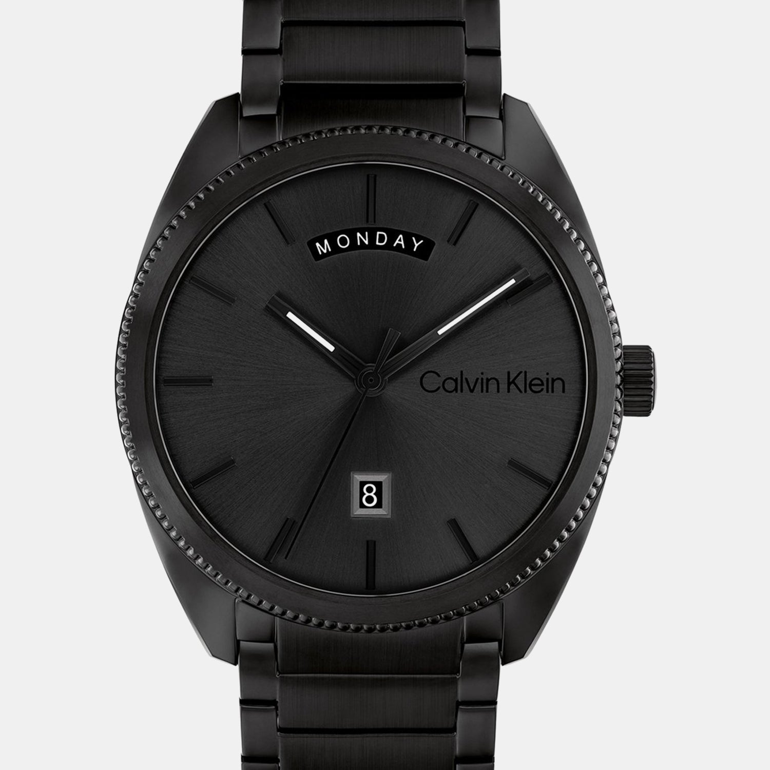 Progress Men Quartz Black Dial Analog Stainless Steel Watch 25200448