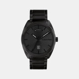 Progress Men Quartz Black Dial Analog Stainless Steel Watch 25200448