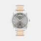 Progress Men Quartz Grey Dial Analog Stainless Steel Watch 25200449