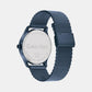 Ascend Men Quartz Blue Dial Analog Stainless Steel Watch 25200451
