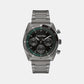 Ck Flex Men Quartz Black Dial Multi-Function Stainless Steel Watch 25200466