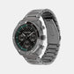 Ck Flex Men Quartz Black Dial Multi-Function Stainless Steel Watch 25200466