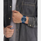 Ck Flex Men Quartz Blue Dial Chronograph Rubber Watch 25200468