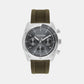 Ck Flex Men Quartz Grey Dial Chronograph Silicone Watch 25200469