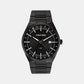 Distinguish Men Quartz Black Dial Analog Stainless Steel Watch 25200490