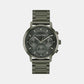Gauge Men Quartz Green Dial Multi-Function Stainless Steel Watch 25200494