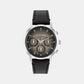Gauge Men Quartz Brown Dial Multi-Function Leather Watch 25200496