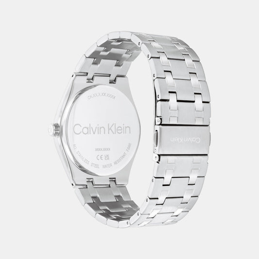 Ck Motion Men Quartz Blue Dial Multi-Function Stainless Steel Watch 25200520
