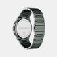 Distinguish Men Quartz Green Dial Multi-Function Stainless Steel Watch 25200535