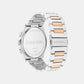 Distinguish Men Quartz Grey Dial Multi-Function Stainless Steel Watch 25200536