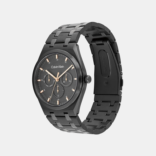 Ck Motion Men Quartz Grey Dial Multi-Function Stainless Steel Watch 25200538