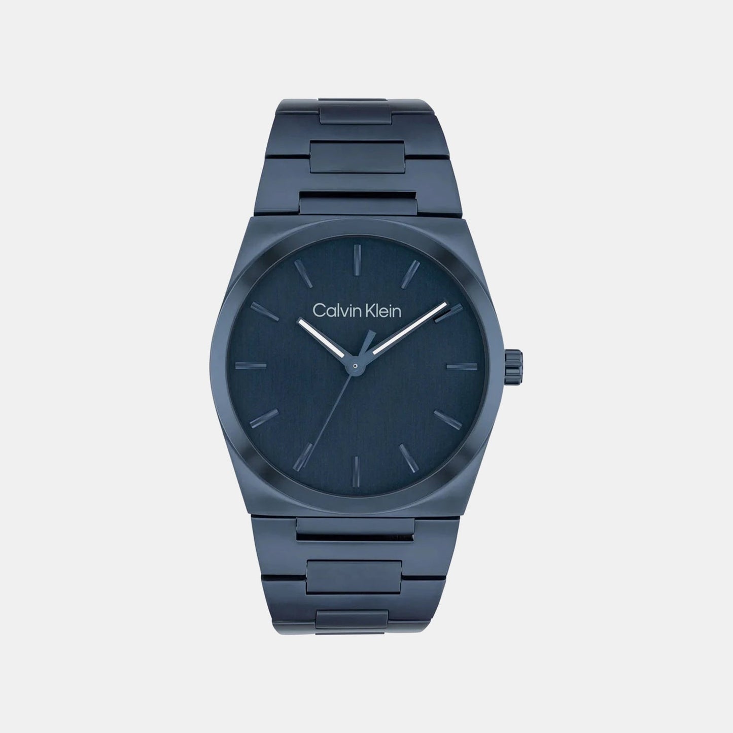 Ck Empower Men Quartz Blue Dial Analog Stainless Steel Watch 25200546