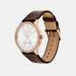 Ck Tailored Men Quartz Silver Dial Analog Leather Watch 25200553