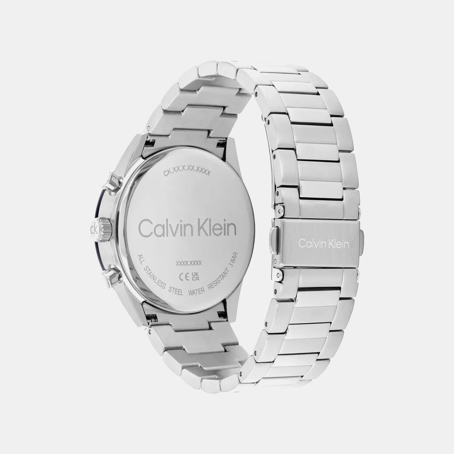 Ck Performance Men Quartz Blue Dial Chronograph Stainless Steel Watch 25200556