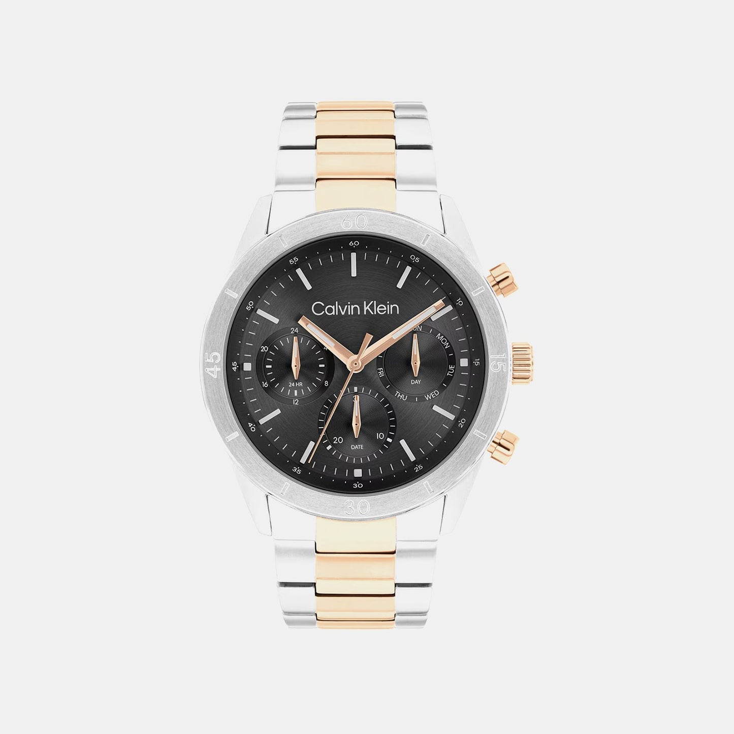 Ck Performance Men Quartz Grey Dial Analog Stainless Steel Watch 25200558