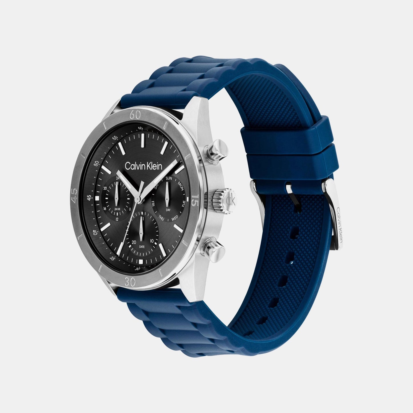 Performance Men Quartz Grey Dial Analog Silicone Watch 25200560