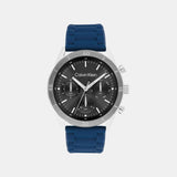 Performance Men Quartz Grey Dial Analog Silicone Watch 25200560