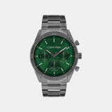 Ck Performance Men Quartz Green Dial Chronograph Stainless Steel Watch 25200561