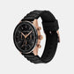 Performance Men Quartz Black Dial Analog Silicone Watch 25200567