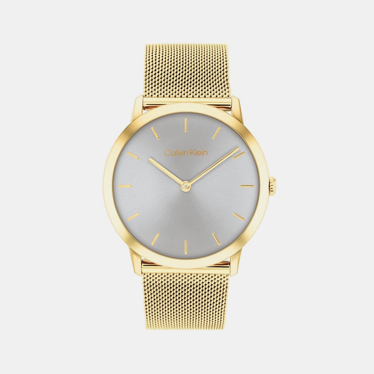 Exceptional Unisex Quartz Grey Dial Analog Stainless Steel Watch 25300003