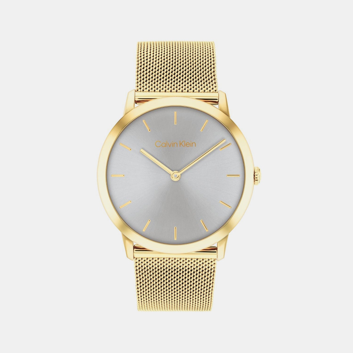 Exceptional Unisex Quartz Grey Dial Analog Stainless Steel Watch 25300003