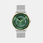 Iconic Men Automatic Green Dial Analog Stainless Steel Watch 25300005