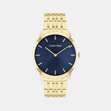 Intrigue Unisex Quartz Blue Dial Analog Stainless Steel Watch 25300007