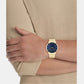 Intrigue Unisex Quartz Blue Dial Analog Stainless Steel Watch 25300007