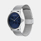 Intrigue Unisex Quartz Blue Dial Analog Stainless Steel Watch 25300010