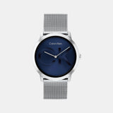 Intrigue Unisex Quartz Blue Dial Analog Stainless Steel Watch 25300010