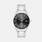 Ck Iconic Unisex Automatic Black Dial Analog Stainless Steel Watch 25300021